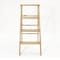 Putnam Rolling Ladder 3 Step Red Oak Step Stool 250 lb. Load Capacity Zinc Plated PL.150-36.RO - alternate 6